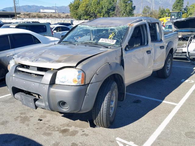 1N6ED29Y73C404444 - 2003 NISSAN FRONTIER C TAN photo 2