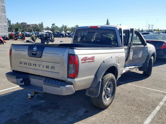 1N6ED29Y73C404444 - 2003 NISSAN FRONTIER C TAN photo 4