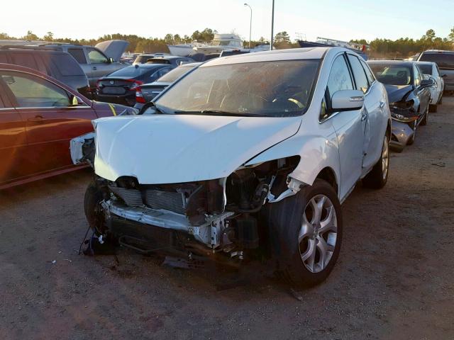 JM3ER2W35A0303096 - 2010 MAZDA CX-7 WHITE photo 2