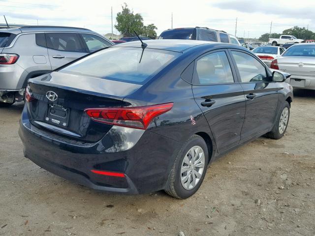 3KPC24A35JE020731 - 2018 HYUNDAI ACCENT SEL BLACK photo 4