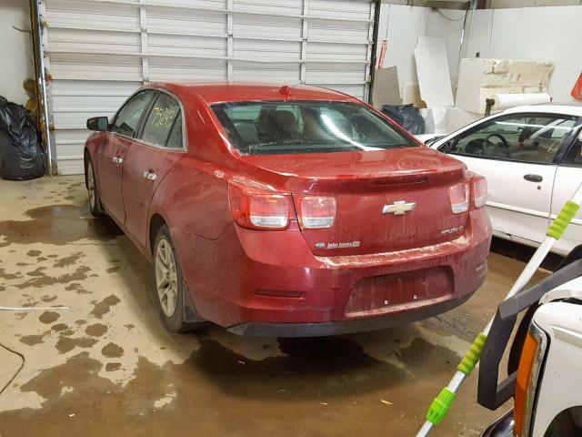 1G11C5SL0EF218341 - 2014 CHEVROLET MALIBU 1LT RED photo 3