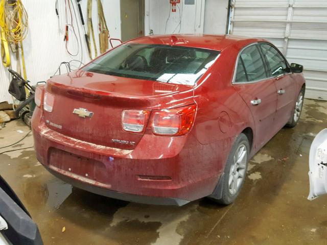 1G11C5SL0EF218341 - 2014 CHEVROLET MALIBU 1LT RED photo 4