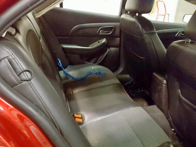 1G11C5SL0EF218341 - 2014 CHEVROLET MALIBU 1LT RED photo 6