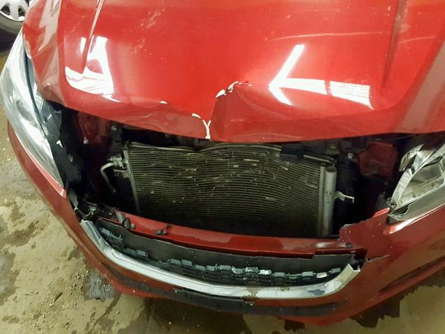 1G11C5SL0EF218341 - 2014 CHEVROLET MALIBU 1LT RED photo 9