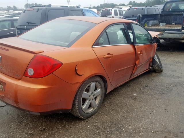 1G2ZH528654165149 - 2005 PONTIAC G6 GT ORANGE photo 4