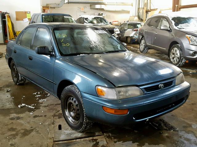 2T1BA05E9TC118651 - 1996 TOYOTA COROLLA DX BLUE photo 1