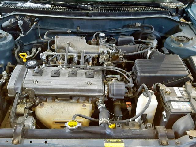 2T1BA05E9TC118651 - 1996 TOYOTA COROLLA DX BLUE photo 7