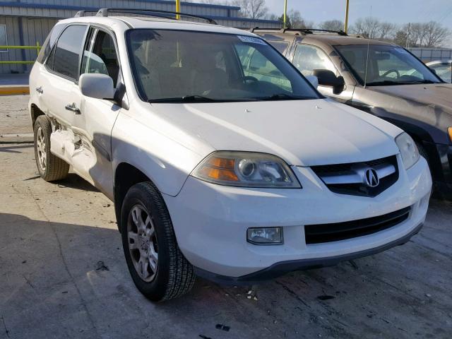 2HNYD18956H536148 - 2006 ACURA MDX TOURIN WHITE photo 1