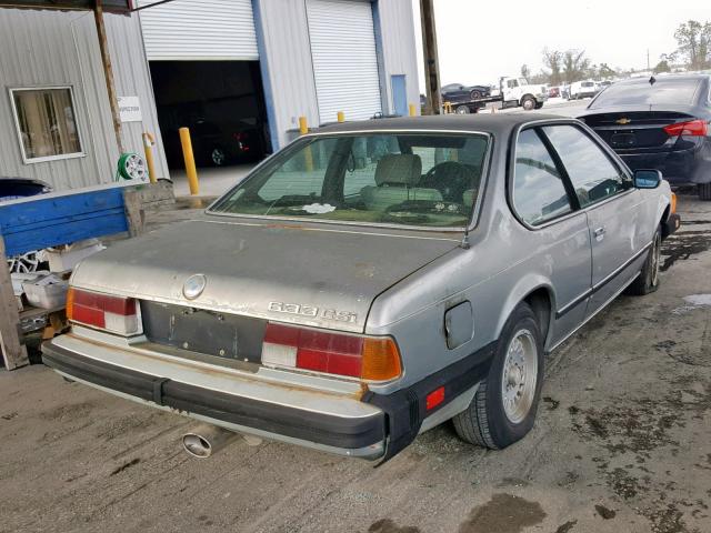 WBAEB740XD6725155 - 1983 BMW 633 CSI SILVER photo 4