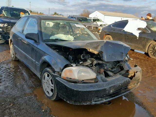 2HGEJ6349TH107800 - 1996 HONDA CIVIC DX BLACK photo 1