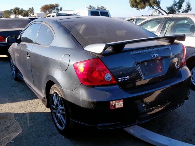 JTKDE177070151273 - 2007 TOYOTA SCION TC გრაფიტი ფოტო 3