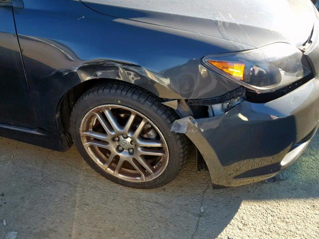 JTKDE177070151273 - 2007 TOYOTA SCION TC გრაფიტი ფოტო 9