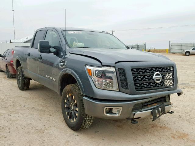 1N6AA1F41JN520646 - 2018 NISSAN TITAN XD S GRAY photo 1