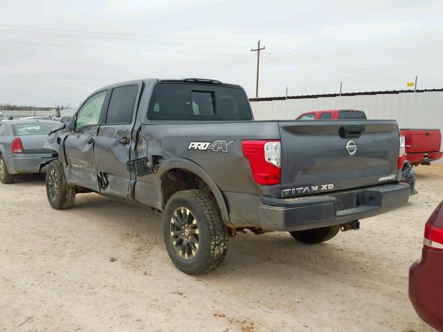 1N6AA1F41JN520646 - 2018 NISSAN TITAN XD S GRAY photo 3