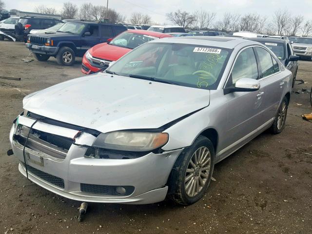 YV1AS982X71023289 - 2007 VOLVO S80 3.2 SILVER photo 2