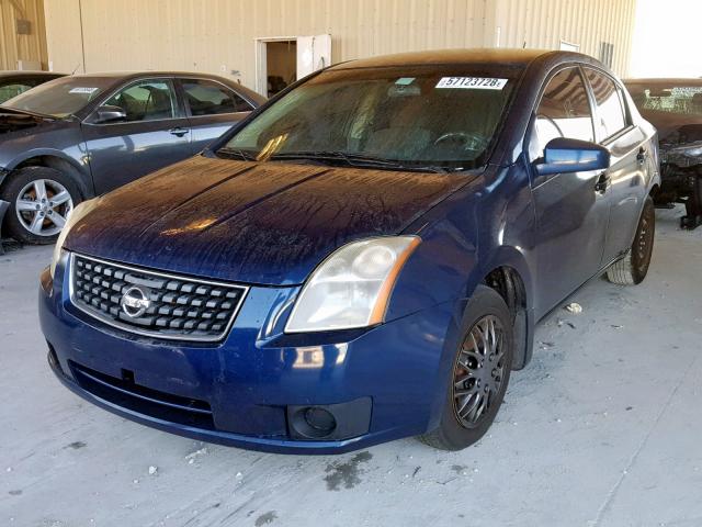 3N1AB61E58L666333 - 2008 NISSAN SENTRA 2.0 BLUE photo 2