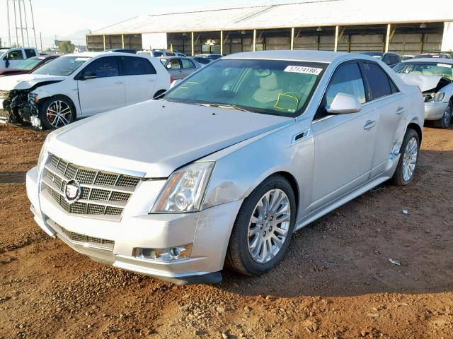 1G6DL5ED2B0141403 - 2011 CADILLAC CTS PERFOR SILVER photo 2