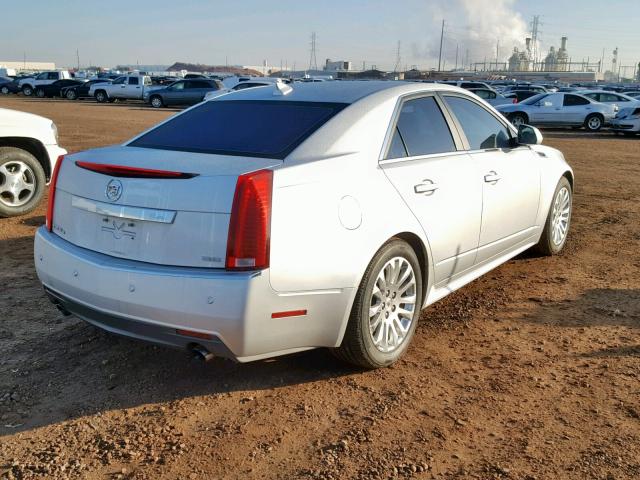 1G6DL5ED2B0141403 - 2011 CADILLAC CTS PERFOR SILVER photo 4