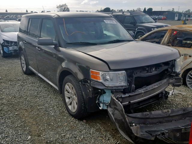 2FMGK5BC1BBD17067 - 2011 FORD FLEX SE GRAY photo 1