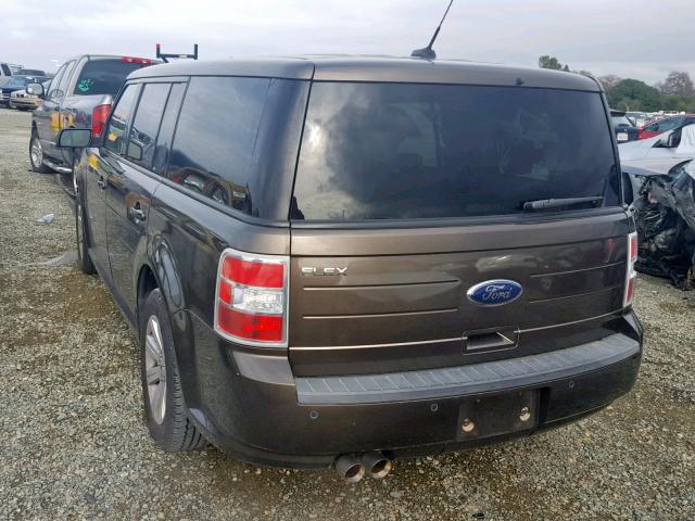 2FMGK5BC1BBD17067 - 2011 FORD FLEX SE GRAY photo 3