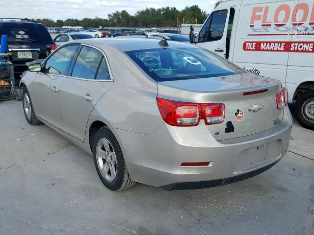 1G11B5SL8EF217165 - 2014 CHEVROLET MALIBU LS GOLD photo 3