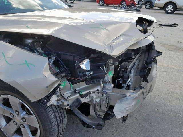 1G11B5SL8EF217165 - 2014 CHEVROLET MALIBU LS GOLD photo 9