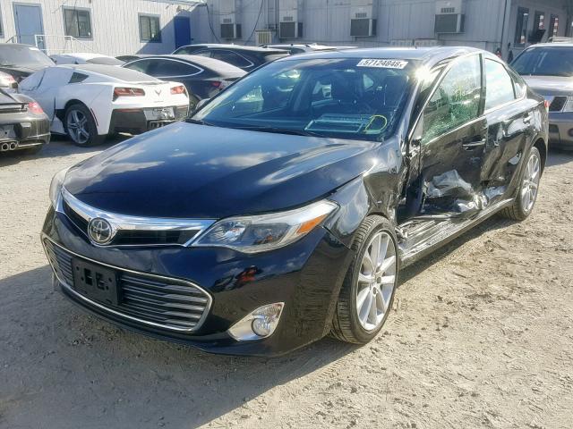 4T1BK1EB1DU035952 - 2013 TOYOTA AVALON BAS BLACK photo 2