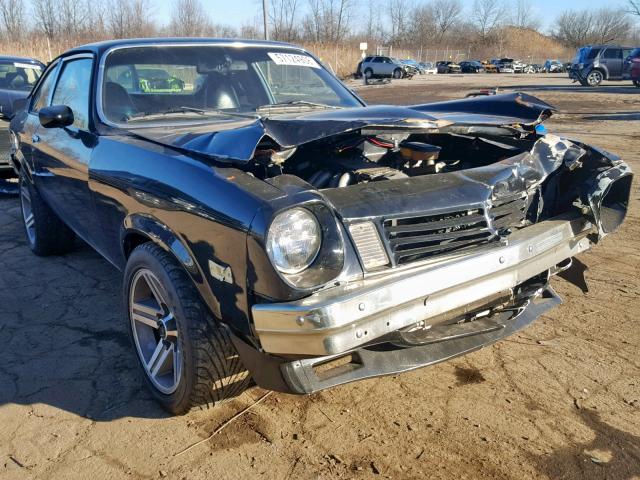 1V77B5U257327 - 1975 CHEVROLET VEGA BLACK photo 1