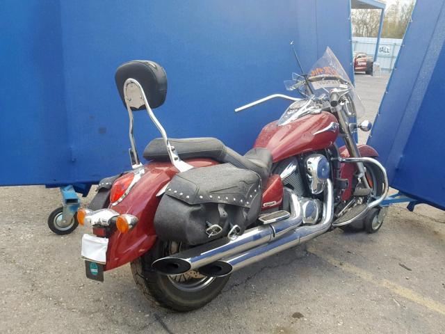 JKAVN2B108A033041 - 2008 KAWASAKI VN900 B BURGUNDY photo 4