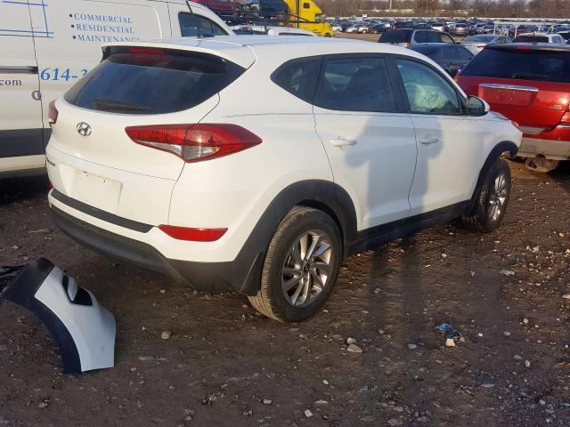 KM8J23A40HU461653 - 2017 HYUNDAI TUCSON SE  photo 4