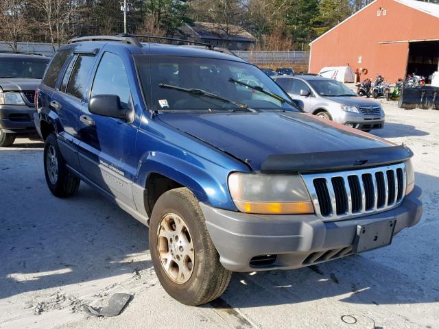 1J4GW48S01C548066 - 2001 JEEP GRAND CHER BLUE photo 1