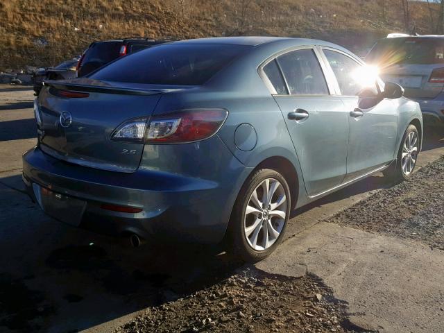 JM1BL1U53B1402054 - 2011 MAZDA 3 S TEAL photo 4