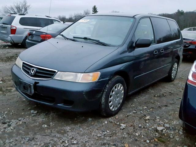 5FNRL18554B137642 - 2004 HONDA ODYSSEY LX CHARCOAL photo 2