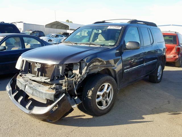 1GKES16S466106279 - 2006 GMC ENVOY XL BLACK photo 2