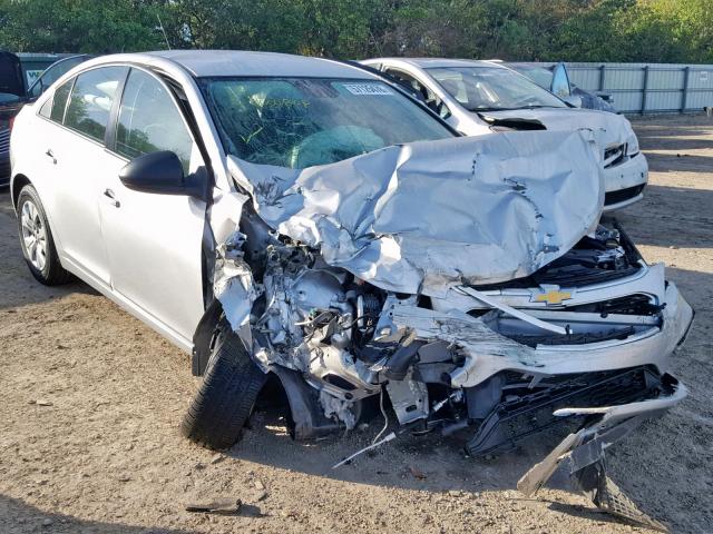 1G1PA5SH5F7142560 - 2015 CHEVROLET CRUZE LS SILVER photo 1