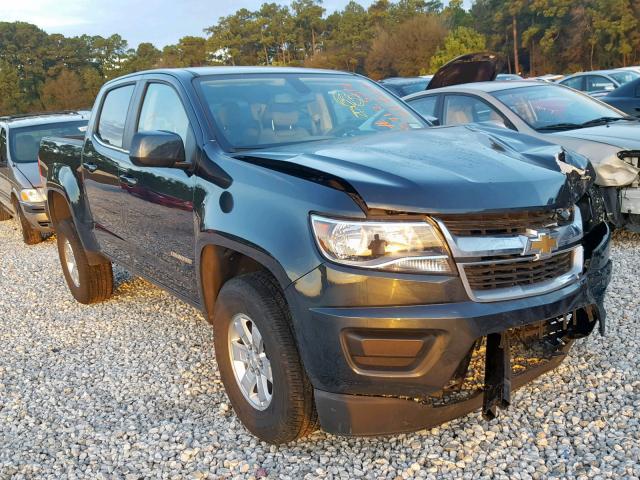 1GCGSBEN2J1156187 - 2018 CHEVROLET COLORADO TEAL photo 1