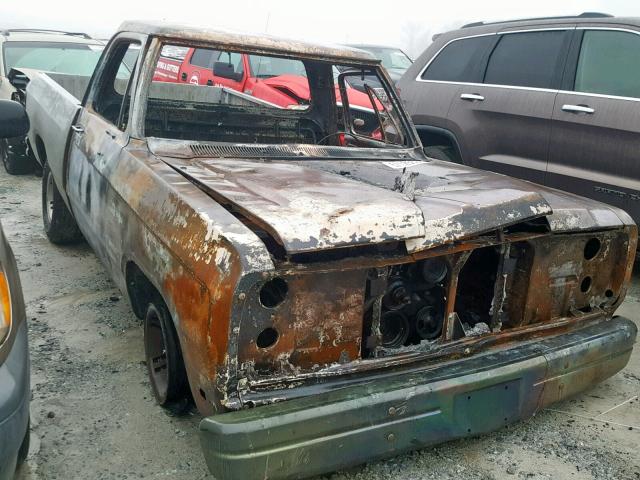 1B7GE16Y7MS248825 - 1991 DODGE D-SERIES D BURN photo 1