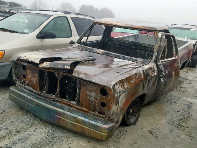 1B7GE16Y7MS248825 - 1991 DODGE D-SERIES D BURN photo 2