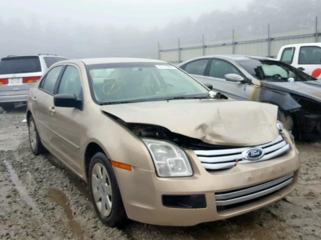 3FAHP06Z57R163621 - 2007 FORD FUSION S TAN photo 1