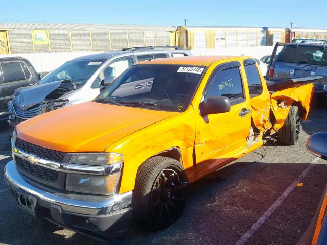 1GCCS39E288189870 - 2008 CHEVROLET COLORADO L ORANGE photo 2