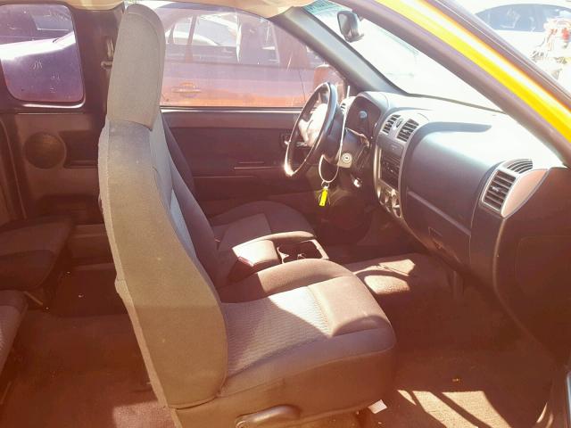 1GCCS39E288189870 - 2008 CHEVROLET COLORADO L ORANGE photo 5