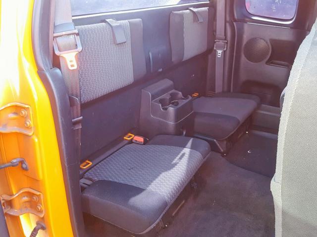 1GCCS39E288189870 - 2008 CHEVROLET COLORADO L ORANGE photo 6