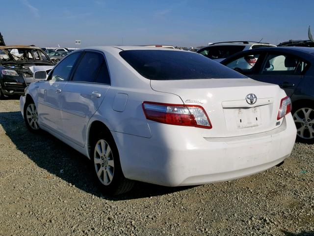 4T1BB46K29U093768 - 2009 TOYOTA CAMRY HYBR WHITE photo 3