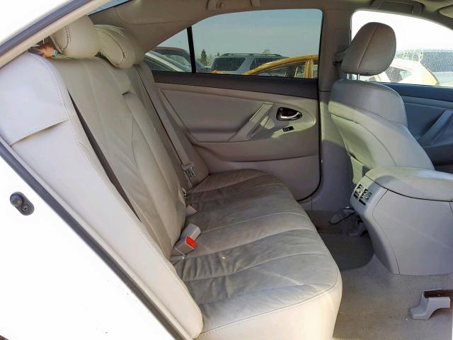 4T1BB46K29U093768 - 2009 TOYOTA CAMRY HYBR WHITE photo 6