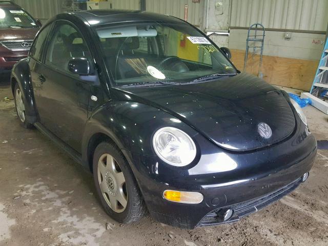 3VWCC21C5YM433781 - 2000 VOLKSWAGEN NEW BEETLE BLACK photo 1