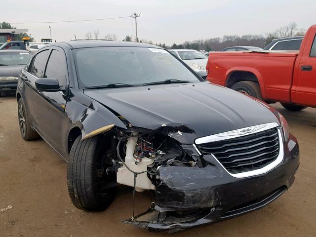 1C3CCBBB4DN580512 - 2013 CHRYSLER 200 TOURIN BLACK photo 1