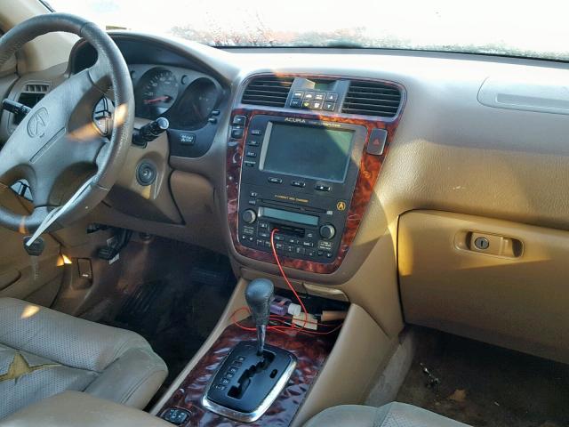 2HNYD18652H536263 - 2002 ACURA MDX TOURIN WHITE photo 9