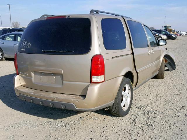 1GNDV23LX5D255282 - 2005 CHEVROLET UPLANDER L GOLD photo 4