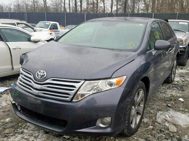 4T3ZK3BB2AU034410 - 2010 TOYOTA VENZA BASE GRAY photo 2