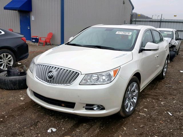 1G4GC5E33CF260279 - 2012 BUICK LACROSSE WHITE photo 2